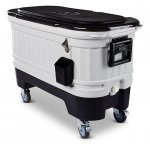 Igloo 125 Quart Party Bar Cooler Thermecool insulated body for long-lasting ice retention