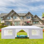 Ktaxon 10' x 30' Canopy Tent with 8 Side Walls for Party Wedding Camping and BBQ