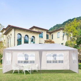 Ktaxon 10'x 20' Third Generation Gazebo Canopy Outdoor Party Wedding Tent 4 Sidewalls