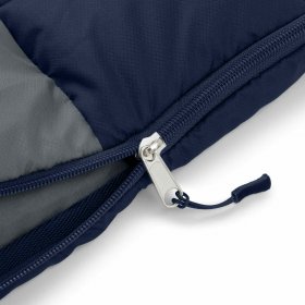 Ozark Trail 40F Weighted Sleeping Bag Navy & Gray (95 in. x 34 in.)