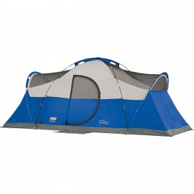 Coleman 6-Person Weathermaster Cabin Camping Tent with Screen Room