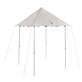 Coleman Light and Fast 10 x 10 Feet Instant Sun Shelter, White Canopy