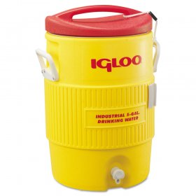 400 Series Industrial 5 Gallon Cooler Red/ Yellow