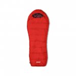 Coleman Tidelands 40 Mummy Insulated Sleeping Bag, Red