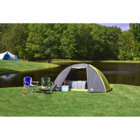 Ozark Trail 14-Person 18 ft. x 18 ft. Family Tent, with 3 Doors