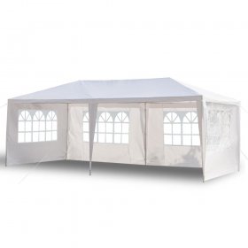 Ktaxon 10' x 20' Party Tent Wedding Canopy Gazebo Wedding Tent Pavilion with 4 Side Walls