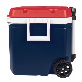 Igloo 60-Quart Rolling Ice Chest Cooler Texas Edition
