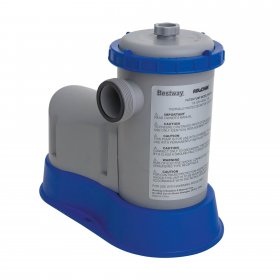 Bestway Pool Filter Pump Cartridge Type-III (12 Pack) + Pool Filter Pump System
