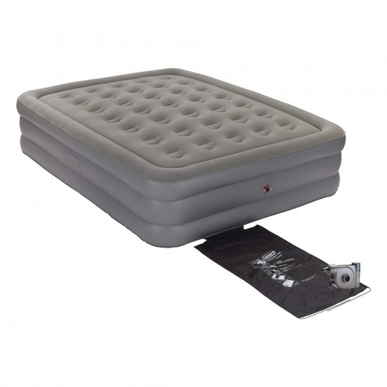 Coleman GuestRest 18\" Airbed, Queen & OneSource USB Air Mattress Pump