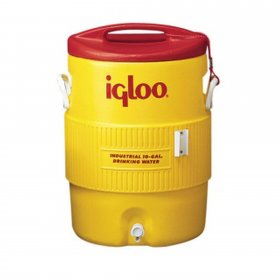 Igloo Igloo 4101 Industrial Water Cooler 10 gal. Red/Yellow
