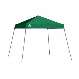 Quik Shade Expedition 10'x10' Instant Pop Up Outdoor Canopy Tent Shelter, Green