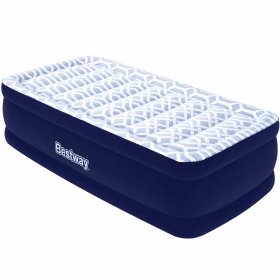 Bestway Fashion 20" Twin Air Mattress with Built-in Pump