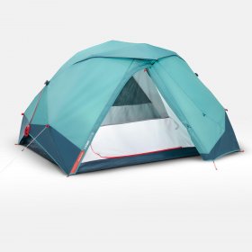 Decathlon Quechua MH100, 3 Person Dome Camping Tent, Waterproof, Gray