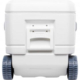 IGLOO Sunset Glide 110 qt. Roller Hard Cooler White