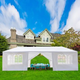 Ktaxon 10'x30' Canopy Tent 8 Sides Gazebo Canopy Outdoor Party Wedding Tent