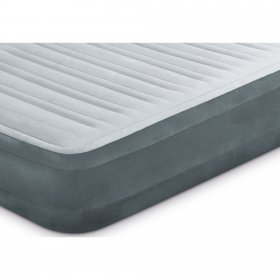 Intex Twin 13" Intex Dura Beam Plus Series Mid Rise Airbed Mattress with Built In Electric Pump