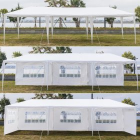 Ktaxon 10'x10'/10x30' Canopy Tent Party Wedding Outdoor Patio Tent Canopy Gazebo Pavilion Event