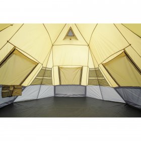 Ozark Trail 12' x 12' Instant Tepee Tent, Sleeps 7