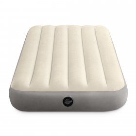 Intex Dura-Beam Standard Series Single Height Inflatable Airbed, Twin