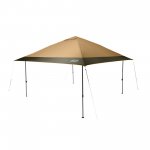 Coleman Oasis 13' x 13' x 9.7' Brown Straight Leg Pop-up Outdoor Canopy Sun Shelter Tent
