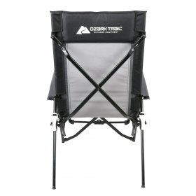 Ozark Trail Quad Zero Gravity Lounger Camping Chair, Black