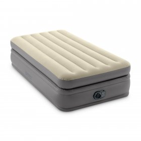 Intex 20" Comfort Elevated Airbed with Fiber-Tech IP, Twin