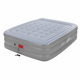 Coleman SupportRest Double-High Air Mattress with 120V Built-in Pump, Queen