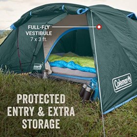 Ozark Trail 4-Person Instant Tent Pop up Hub Tent, Green
