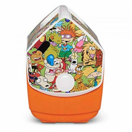 Igloo Limited Edition Nickelodeon 90s Throwback Playmate Pal 7 Qt Cooler, Nickelodeon Shows, Medium (48862)