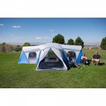 Ozark Trail 16-Person 3-Room Family Cabin Tent, with 3 Entrances