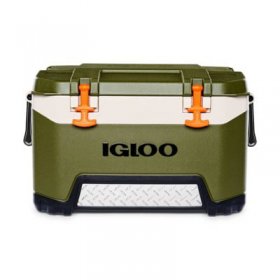 Igloo 52 qt. BMX Hard Sided Ice Chest Cooler, Green and Orange