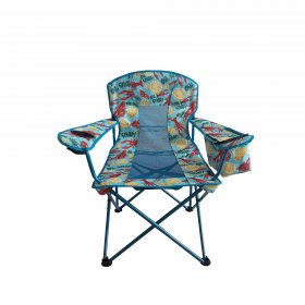 Ozark Trail Oversized Mesh Cooler Chair, Crawfish with Words