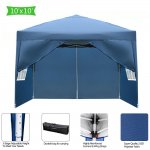 Ktaxon 10'x10' Canopy Wedding Party Tent Pop Up Gazebo-4