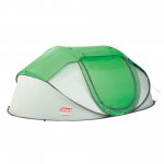 Coleman 4-Person Instant Pop-Up Tent 1 Room, Green