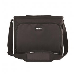 Igloo 8075432 Lunch Bag Polyester Cooler, Black