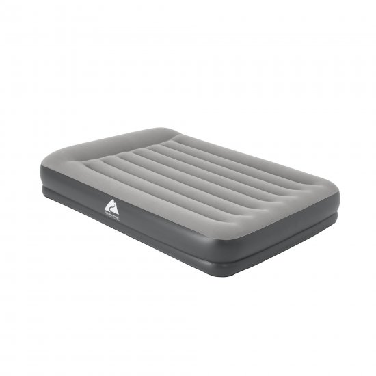 Ozark Trail Tritech Air Mattress Queen 14\" with In & Out Pump and Antimicrobial Coating