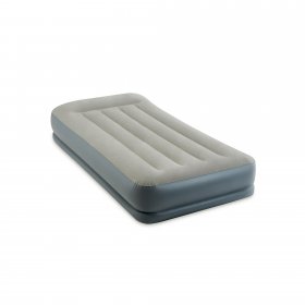 Intex 12in Twin Dura-Beam Pillow Rest Mid-Rise Airbed with Internal Pump