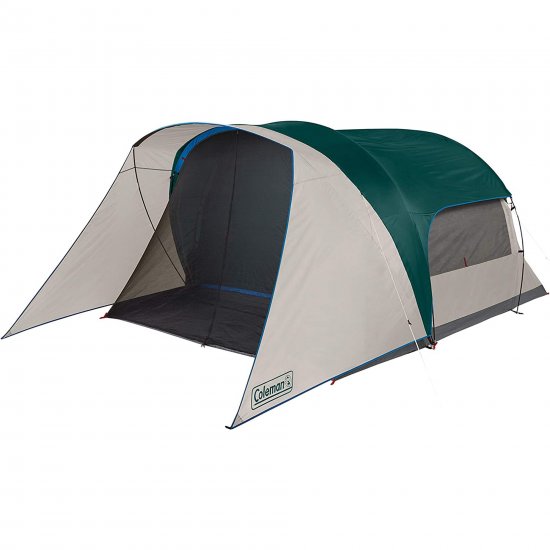 Coleman Cabin Camping Tent with Weatherproof Screen Room