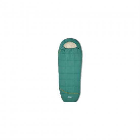 Coleman Big Bay Sleeping Bag 40 Degree Cont Big Tall Green MNA-1136209