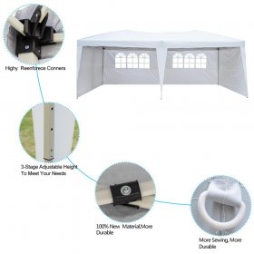 Ktaxon 10'x20' Canopy Wedding Party Tent Pop UP Gazebo White-4