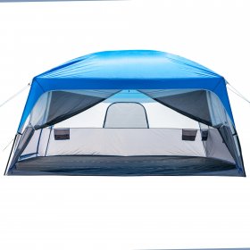 Coleman Sunlodge 10-Person Camping Tent, Blue Nights