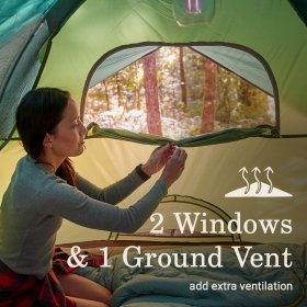 Ozark Trail 6-Person Instant Dome Tent, 10' x 9'