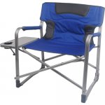 Ozark Trail Camping Director Chair XXL, Blue, Adult