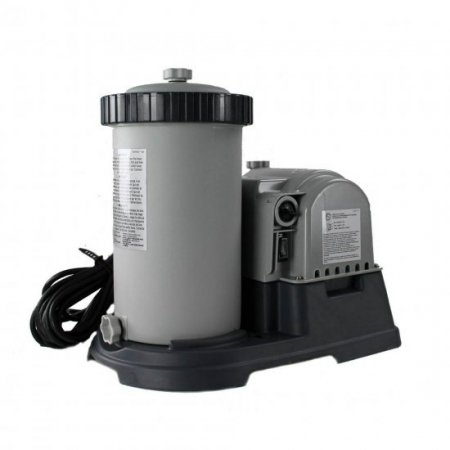 Intex 2500 GPH Swimming Pool Filter Pump + Replacement Filter Cartridge (3 Pack)