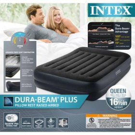 Intex Queen Pillow Rest Raised Airbed