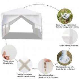 Ktaxon 10'x20' Outdoor Gazebo Canopy Wedding Party Tent-6