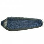Ozark Trail 30F With Soft Liner Camping Mummy Sleeping Bag for Adult,Blue,for Cool Weather