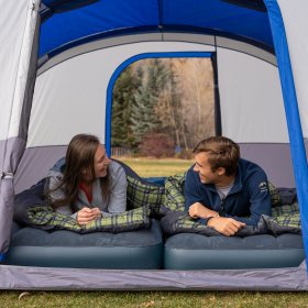 Coleman Sunlodge 8-Person Camping Tent, Blue Nights