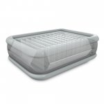 Intex 24" Dream Lux Pillow Top Dura-Beam Airbed Mattress with Internal Pump Queen