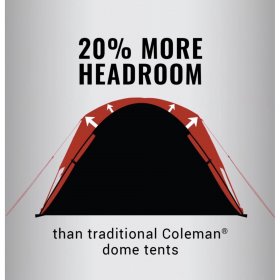 Coleman Juniper Lake 4-Person Instant Dome Tent with Annex